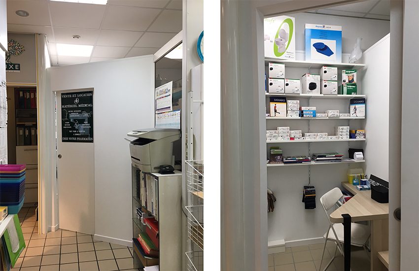 Pharmacie Cyprian — Agencement par Intemporelles à Lyon