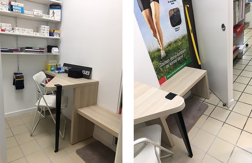 Pharmacie Cyprian — vue 3 de l'agencement