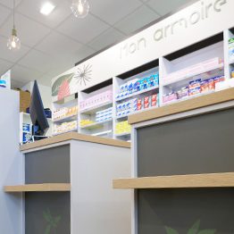 Pharmacie de Diémoz — pharma staging par Intemporelles à Lyon