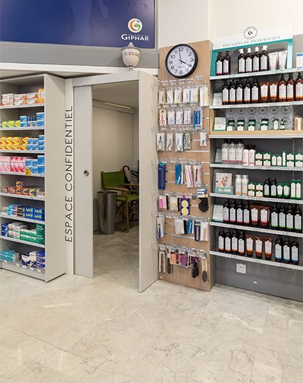 Pharmacie de la Passerelle — vue 4 de l'agencement