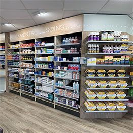 Pharmacie de Vongy — vue 2 de l'agencement