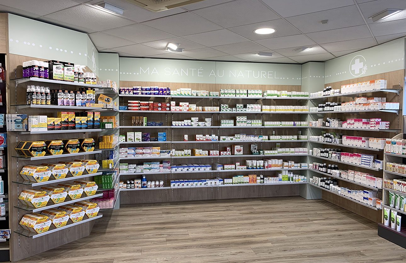 Pharmacie de Vongy — vue 3 de l'agencement