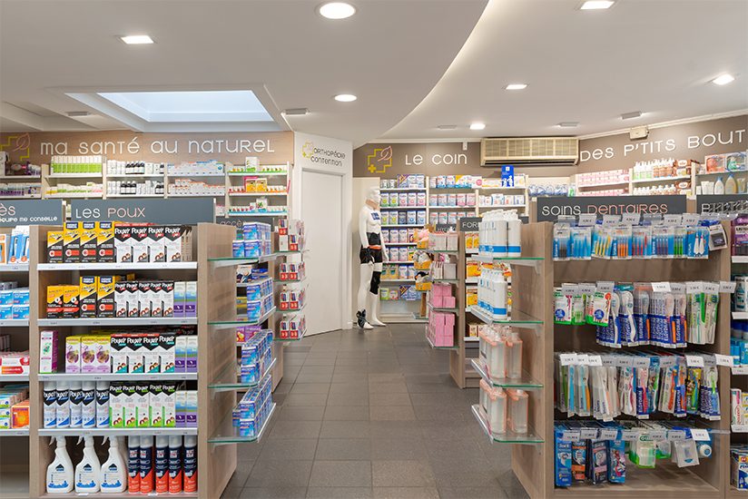Pharmacie des Planes — vue 3 de l'agencement