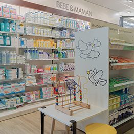 Pharmacie du Centre — pharma staging par Intemporelles à Lyon