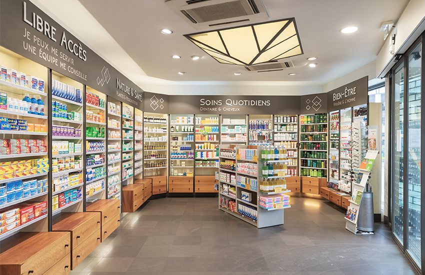 Pharmacie du Chablais — pharma staging par Intemporelles à Lyon