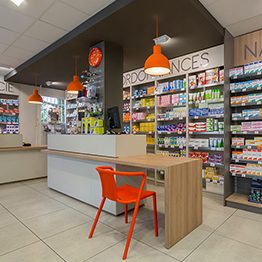 Pharmacie du Mollard — vue 2 de l'agencement