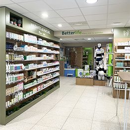 Pharmacie de l'Ain — vue 2 de l'agencement