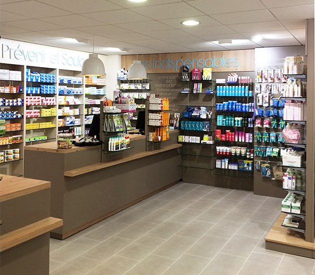Pharmacie Sart Bouveret — vue 3 de l'agencement