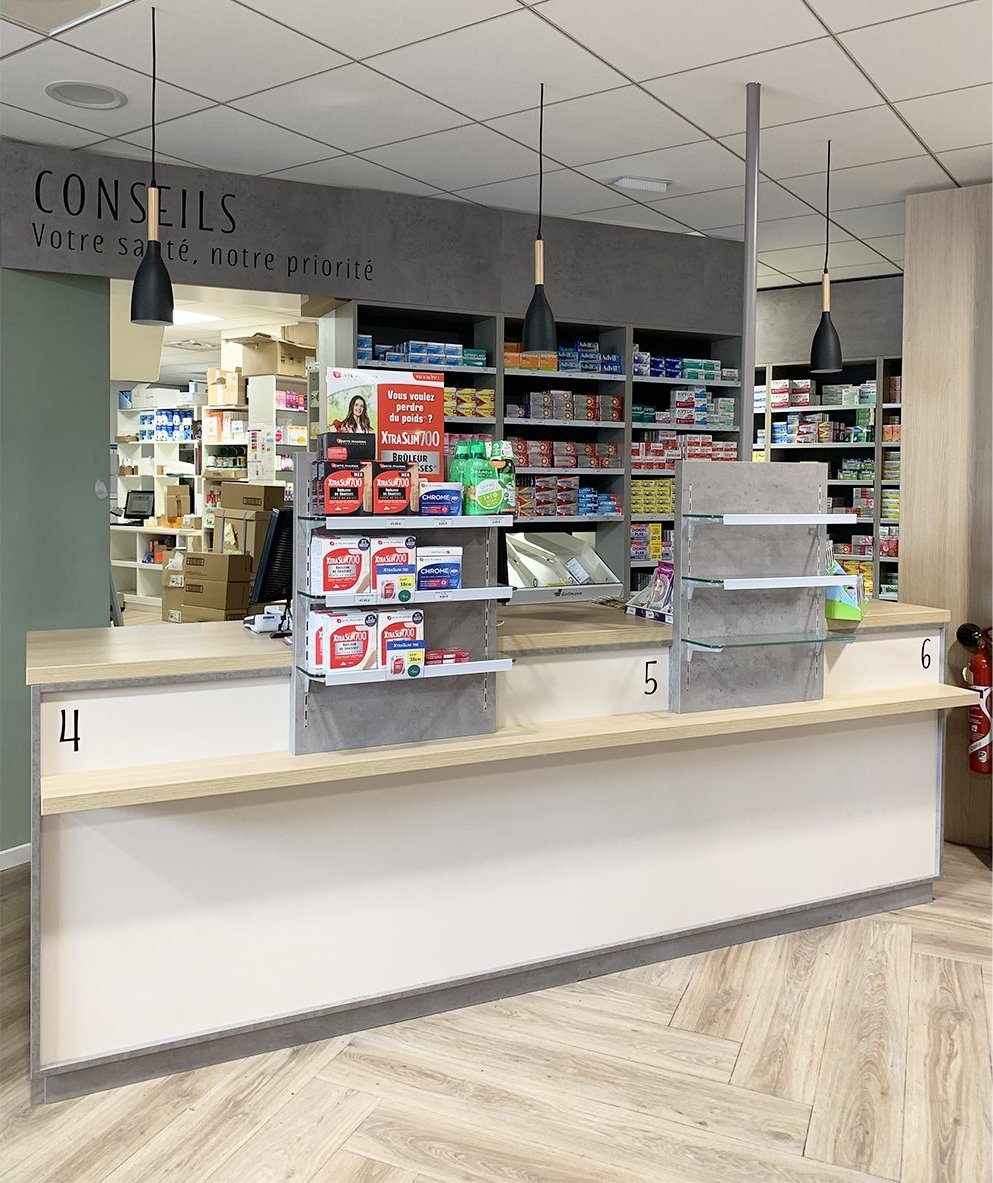 Pharmacie Wilson — vue 3 de l'agencement